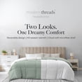 thumbnail image 6 of Modern Threads Reversible White & Gray All-Season Down Alternative Adult Bed Comforter, Twin, 6 of 19