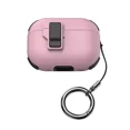 thumbnail image 1 of GadgetCom Étui de Remplacement Compatible avec Apple AirPods Pro 1 2, Étui de Protection TPU PC à Ouverture Instantanée avec Verrou Sécurisé et Courroie, 1 of 2