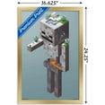 thumbnail image 3 of Minecraft - Skeleton Tundra Wall Poster, 14.725" x 22.375", Framed, 3 of 3