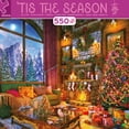 thumbnail image 3 of Ceaco - Tis The Season - Christmas Mountain Lodge - 550 Piece Interlocking Jigsaw Puzzle, 3 of 9