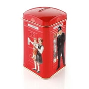 Ahmad Tea, London Telephone Booth Tea Caddy and Gift filled with teabags, 25 teabags, 1.8 Oz