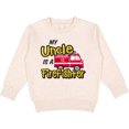 thumbnail image 2 of Inktastic My Uncle is a Firefighter with Fire Truck Toddler Sweatshirt, 2 of 4