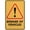 Warning Sign 2, variant on Beware Of Vehicles Rust Free Aluminum Sign 8"x12" - Outdoor Metal Tin, Home Business Yard, Traffic Safety