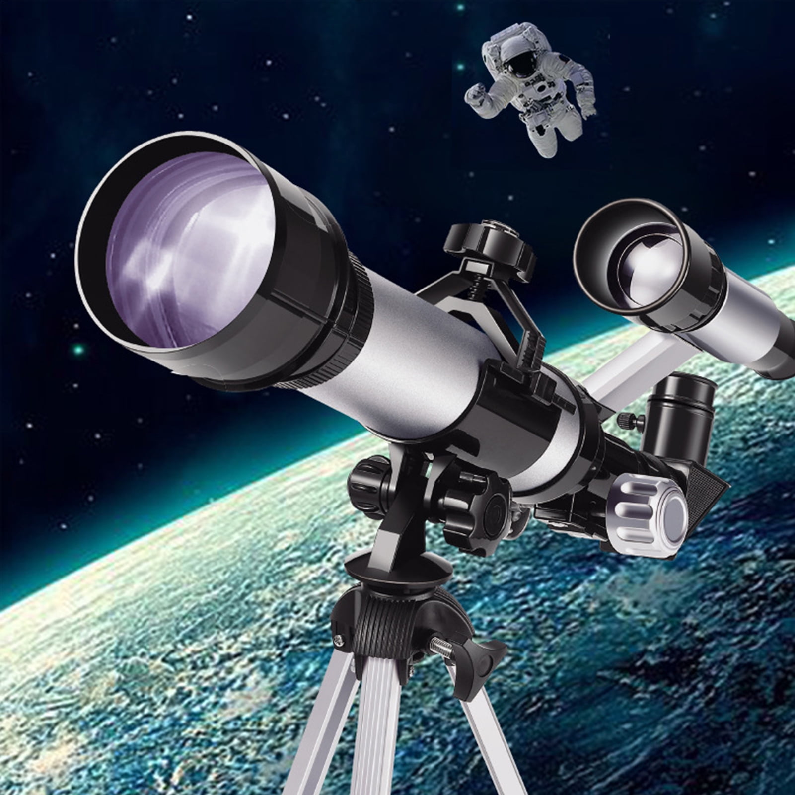 for Beginner,Adult and Kids 125mm Large Aperture Astronomy Beginners Telescopes Adjustable Tripod Best Gift Size : Set 1 29.5~47in Telescope 35X-350X High Magnification Refractor Telescope 