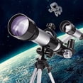 thumbnail image 4 of Telescopios para adultos principiantes Telescopio refractor astronómico de apertura de 74 mm 350-400 Abanopi Telescopios, 4 of 7