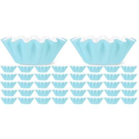 

200 Pcs Wavy Cake Tray Packing Paper Cup Baking Ramequin Truffle Wrappers Muffin Liners Cups