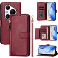thumbnail image 3 of FOXDOCK Funda Tipo Cartera para Xiaomi Poco M6 Plus Cuero PU con Cremallera y Correa de Muñeca, Ranuras para Tarjetas, Soporte Plegable, Cierre Magnético, 3 of 5