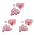 thumbnail image 2 of Decodeary 50piece Apparence Réaliste Têtes d'Orchidée Artificielles avec et Durable Rose 3Set, 2 of 6