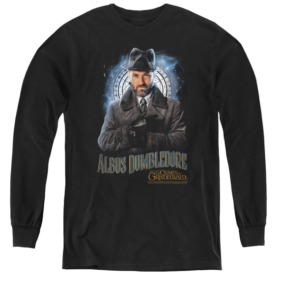 Fantastic Beasts 2 - Dumbledore - Youth Long Sleeve Shirt - Medium