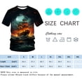 thumbnail image 4 of WHNBCW Funny Pirate T-Shirt Pirate Ship Graphic Tee Shirt, 4 of 7