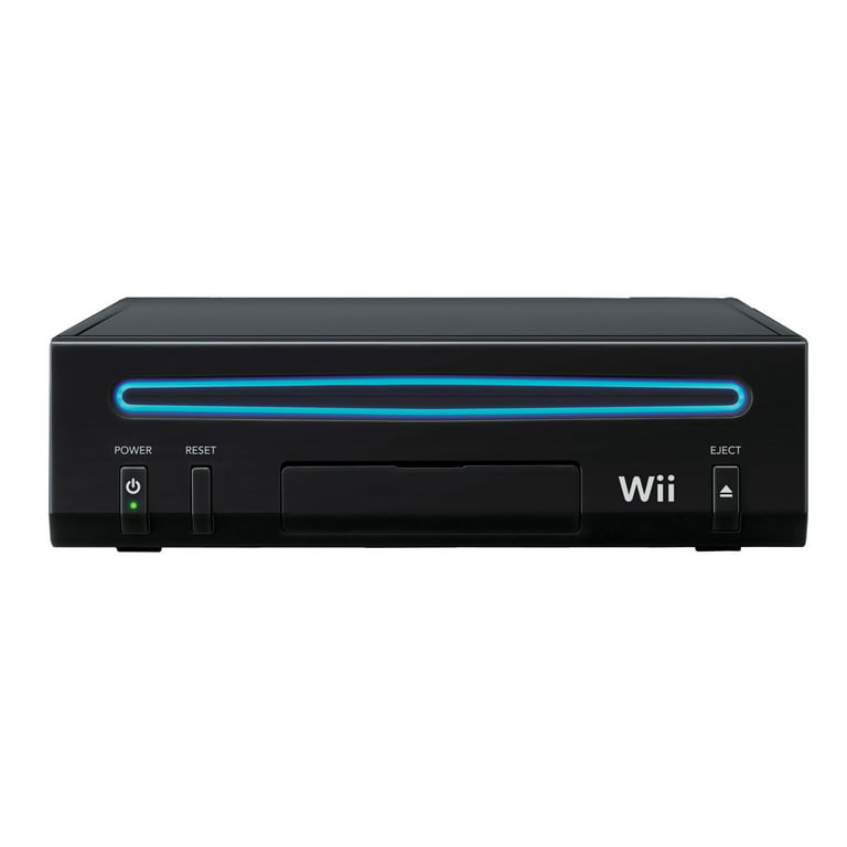 Restored Nintendo Wii Video Game Console - Black (Refurbished