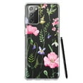 thumbnail image 1 of MUNDAZE Samsung Galaxy Note 20 Shockproof Clear Hybrid Protective Phone Case Spring Pastel Wild Flowers Summer Classy Elegant Cover, 1 of 5