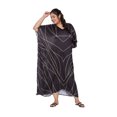 thumbnail image 2 of Robes Caftans en Satin de Polyester pour Femmes Grande Taille Longues Maxi Kimono Caftans pour Dames, 2 of 5