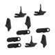 thumbnail image 5 of Abrazaderas para Toldos Kusrkot 10x Clips de lona Negro, 5 of 8