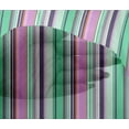 thumbnail image 3 of oneOone Viscose Chiffon Fabric Multicolor Stripe Print Fabric BTY 42 Inch Wide, 3 of 3