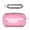 Transparent pink, variant on Ergonomic Clear Soft Case Sleeve Suitable For TE-V1R HEN Wireless Headphone Antislip Grip Water Resistant Nonslip