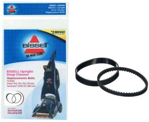 2PCS Belt For Bissell Proheat 2X Pet Pro 1548 1550 1551 Vacuum Cleaner 1606419 2PCS Belt For Bissell Proheat 2X Pet Pro 1548 1550 1551 Vacuum Cleaner 1606419