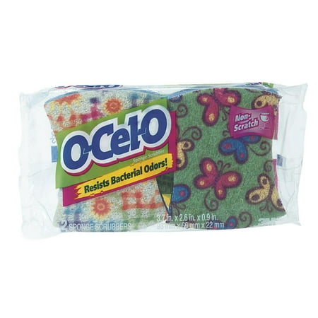 Duty Scrub Sponge - O-CEL-O LITE DUTY SPONGE SCRUB