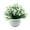 White, variant on Aonity Simulation Potted Plant Fake Flower Pot A, Artificial Potted Plants Plastic Greenery in Pots Small Faux Topiary Shrubs for Centerpiece Desk Room House Decor Decoration