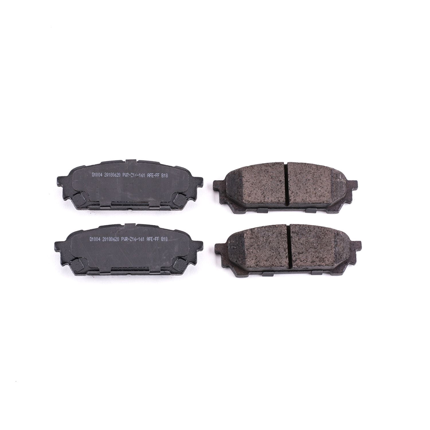 Power Stop Rear Z16 Evolution Ceramic Brake Pads 16-1004 Fits 2006 Subaru Forester