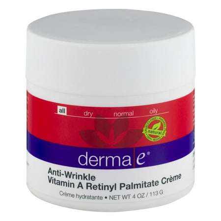 Derma Anti-Wrinkle Vitamin A Retinyl Palmitate Creme 4 oz Derma Anti-Wrinkle Vitamin A Retinyl Palmitate Creme 4 oz