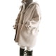 thumbnail image 2 of Nuevo abrigo de lana de invierno para mujer, abrigo de mezclas de lana holgado con capucha, chaqueta con botones de bocina, abrigo de lana para mujer de invierno, 2 of 5