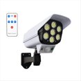 thumbnail image 1 of 1 Piezas Luces Solares Al Aire Libre 77Led PIR Lámpara con Sensor de Movimiento Cámara de Simulación Luz de Pared Solar Luces de Decoración de Jardín Impermeables, 1 of 5