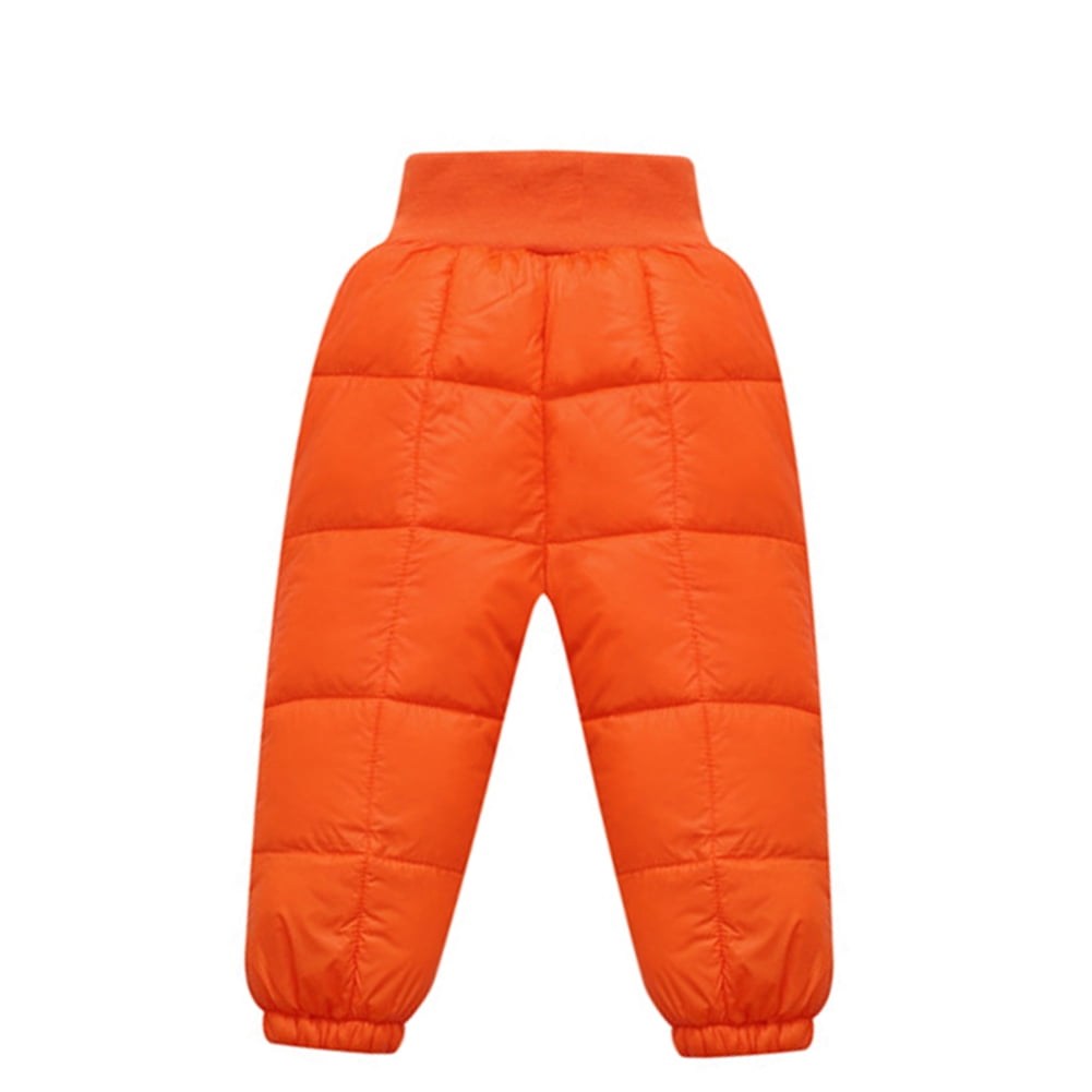 WIBACKER 1-5T Baby Boy Girl Cute Ear Hooded Puffer Jacket Pants Snowsuit Toddler Kid Winter Coat