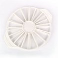 thumbnail image 1 of ShenMo 1 piece（White）Round Cake Slice & Pie Slicer Marker, Cake Divider, Cheesecake Cutter, Double Sided Cake Portion Marker, 14 or 16 Slices-Works for Cakes, 1 of 5