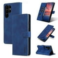 thumbnail image 1 of Phone Case For Samsung Galaxy S24 S23 S22 + Plus Ultra Wallet Case Full Body Protective Kickstand Card Slot Retro Tpu Pu Leather, 1 of 5