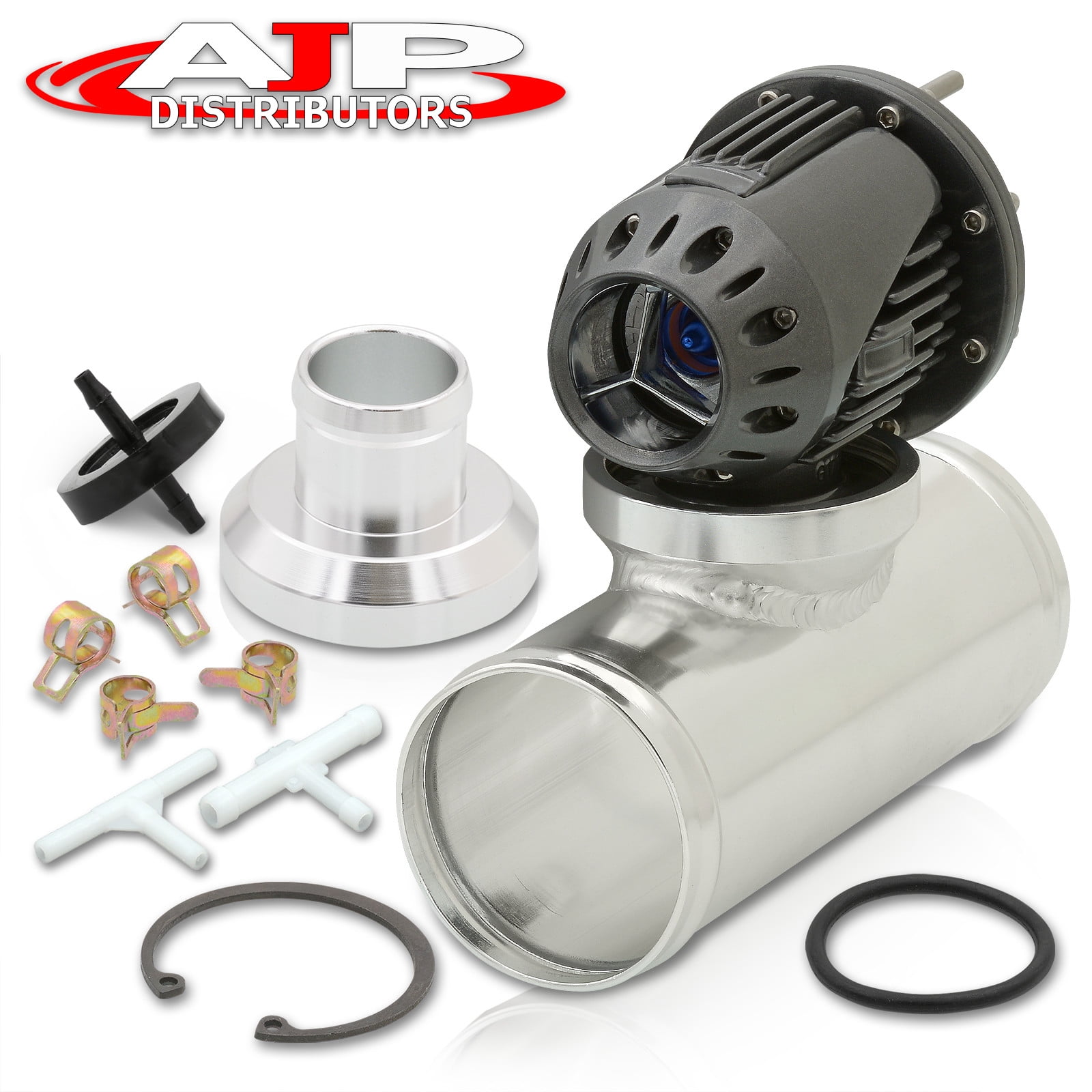 Universal SSQV Style Turbo Blow Off Valve BOV (Smoke) + 2.5" Piping