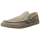 thumbnail image 1 of Sandalias para Hombre Sanuk Rounder Marrón de Lona Talla 10, 1 of 7