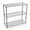 Black, variant on pouseayar 3 Tier NSF Metal Shelf Wire Shelving Unit, 1050lbs Capacity Heavy Duty Adjustable Storage Rack with Shelf Liners for Closet Kitchen Garage Basement, 48" H x 48" L x 18" D - White