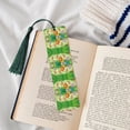 thumbnail image 4 of Kdxio African Animals in the Jungle Print Metal Tassel Bookmarks,Perfect Gift for Art Lovers and Bookworms Metal Bookmarks for Women, 4 of 8