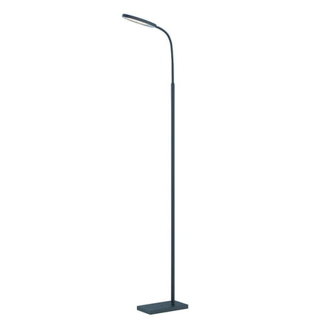 Ls Metal Floor Lamp - Lite Source LS-82488BLK Kairi Floor Lamp, Metal, Black