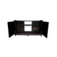 thumbnail image 2 of Mueble Credenza para TV con Ruedas Minimalista (WENGUE/Negro Mate) DECOMOBIL CREDENZA DECOMOBIL, 2 of 4