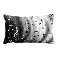 thumbnail image 1 of EREHome Notes de Musique Housse d'Oreiller Ensemble 20x30 Pouces, 1 of 1