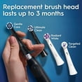 thumbnail image 5 of Oral-B iO Series 2 Electric Toothbrush, Pure White & Night Black, 2 Ct, 3 Heads, 5 of 5