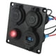 thumbnail image 5 of USB Doble Voltímetro Interruptor Panel de Cuatro Funciones para Vehículos, 5 of 8
