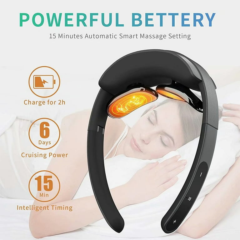 Harmony Neck Haven-Portable at Home Six-head Cervical Neck Massager White