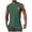 a23-Green, variant on KPOPLK Men's Quick Dry Workout Tank Tops Breathable Gym Sleeveless Muscle Shirts for Active Men Size S,Grey