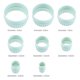 thumbnail image 4 of Molde de plástico para galletas, redondo, de encaje, de doble uso, apto para uso alimentario, para hacer bolas de masa, 8 piezas, herramientas para hornear galletas, bricolaje, 4 of 6