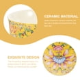 thumbnail image 3 of MasteelfCA Flower Pattern Tea Cup Household Teaware Ceramic Tea Cup Chinese Tea Tasting Cup, 3 of 9
