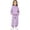 b-Light Purple, variant on WhouRiu Girls Casual Outfits Cozy Pullover Hoodies And Sweatpants Sets Kids Autumn Clothes