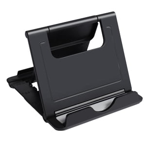 Shisuyan Support de tablette de téléphone Support multi-angle Support de téléphone de téléphone portable Porte-cradeau Universal Tablette pliable Support de Téléphone (Noir)
