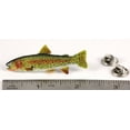 thumbnail image 2 of Coastal Cutthroat Trout Pin, FP014B, Hand Painted 2”, Lapel, Hat, Brooch, Brooches, Jewelry, Gift, 100% Handmade in the USA, 200 Fish Designs Available, 2 of 7