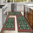 thumbnail image 6 of Kitchen Rugs Sets of 3 Non Slip Washable Kitchen Mats for Floor, Waterproof Kitchen Runner Rug, Floor Mat Carpet for Entryway, Laundry, Sink, Hallway, Bathroom, 6 of 10