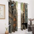 thumbnail image 2 of Anime Castle Blackout Curtains for Bedroom Curtains Insulated Room Darkening Window Drapes for Living Room, 2 of 7