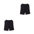 thumbnail image 1 of Qarigey Pantalones cortos de verano para hombre, pantalones cortos informales para dormitorio, pantalones de dormir elásticos ajustables SG 2piezas, 1 of 6