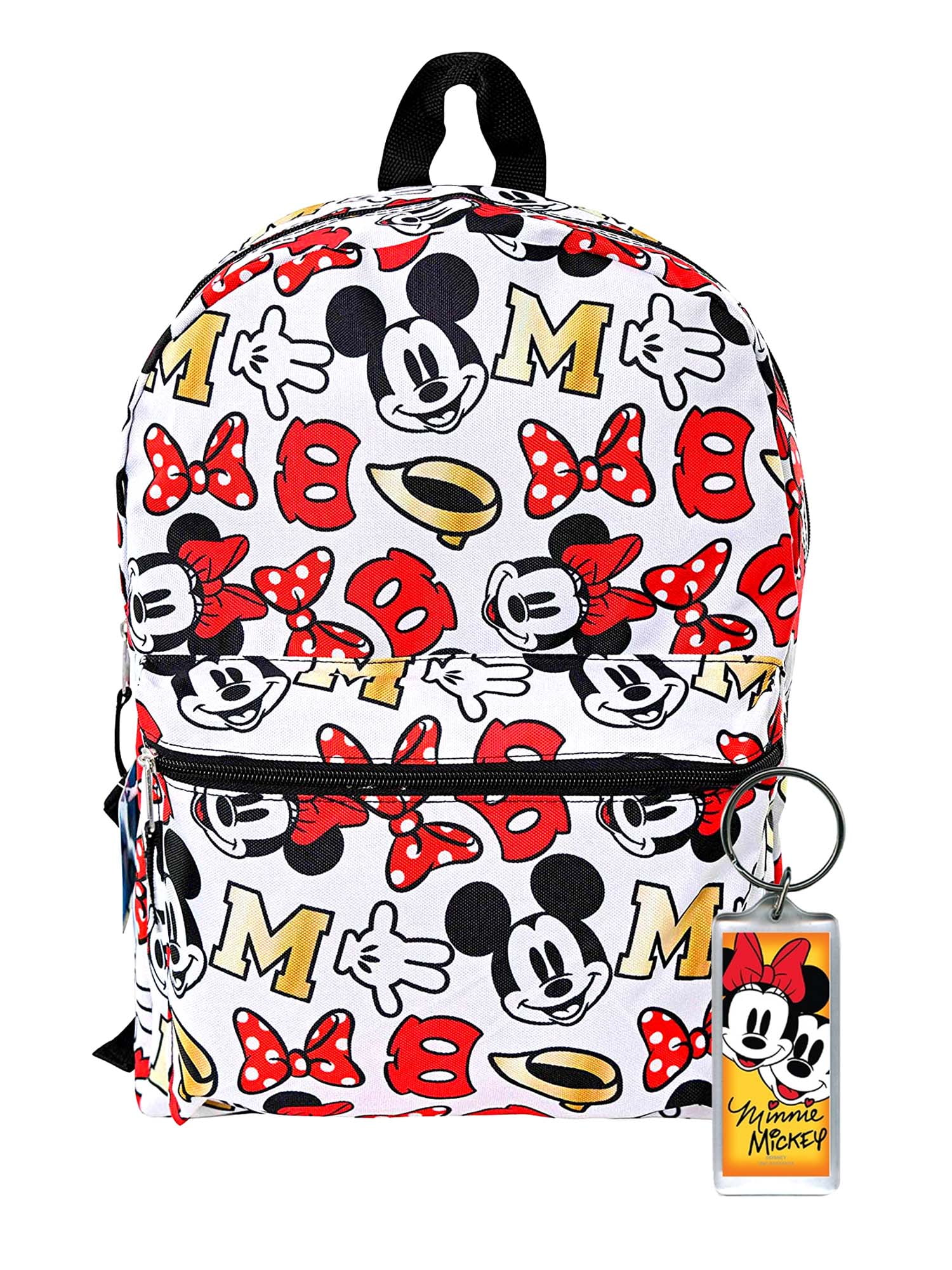 mickey and minnie mouse backpack